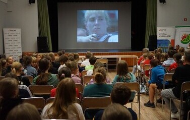Na urodzinach u J&oacute;zefa Rufina Wybickiego Dom Kultury Subkowy