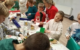Warsztaty florystyczne - kwiatowa niespodzianka dla Babci i Dziadka1