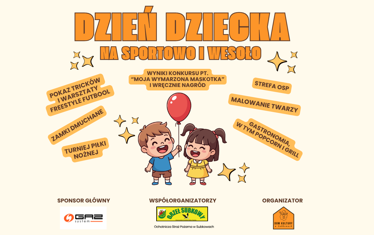 Dzień Dziecka na Sportowo i Wesoło