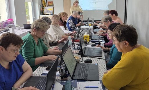 Zdjęcie do Gmina Subkowy - zajęcia podnoszące kompetencje cyfrowe w Wielkiej Słońcy za nami!