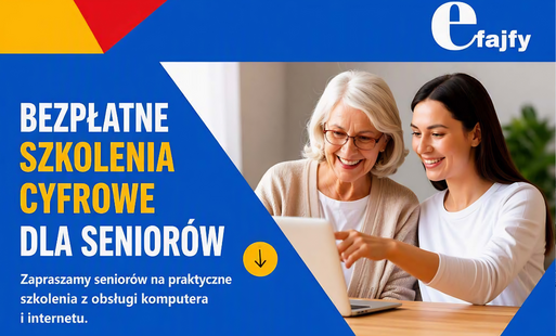 eFajfy bezpłatne szkolenia cyfrowe dla seniorów 2026
